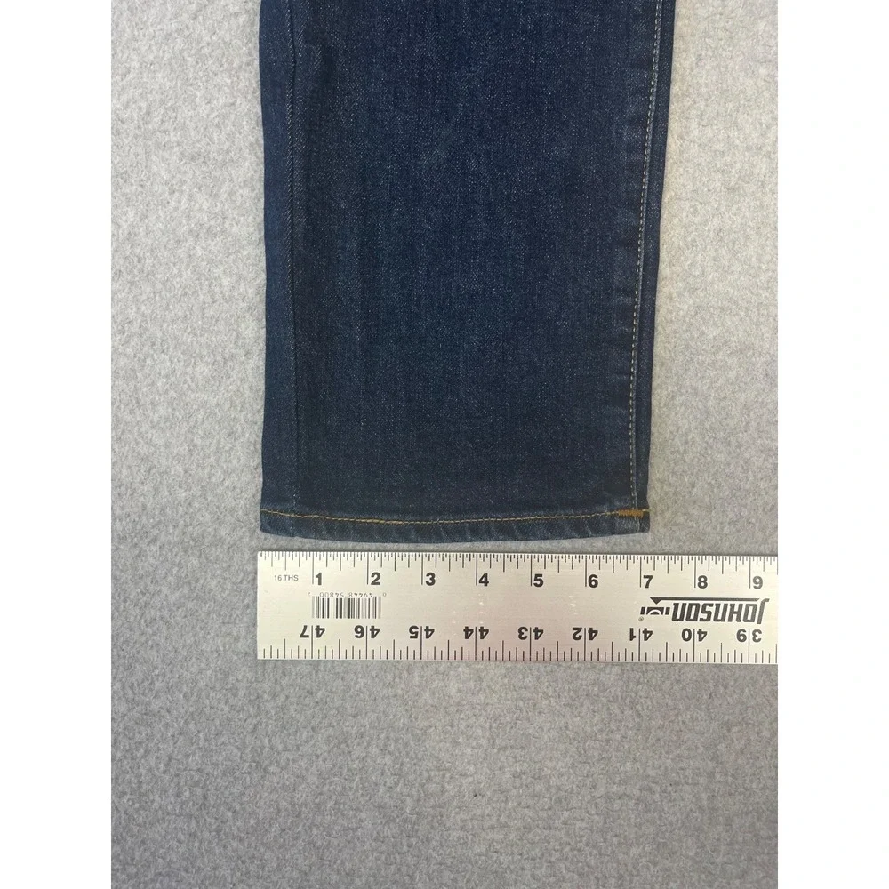 True Religion Geno Jeans Mens 36x34 Blue Cascade Slim Fit Stretch Flap Pockets